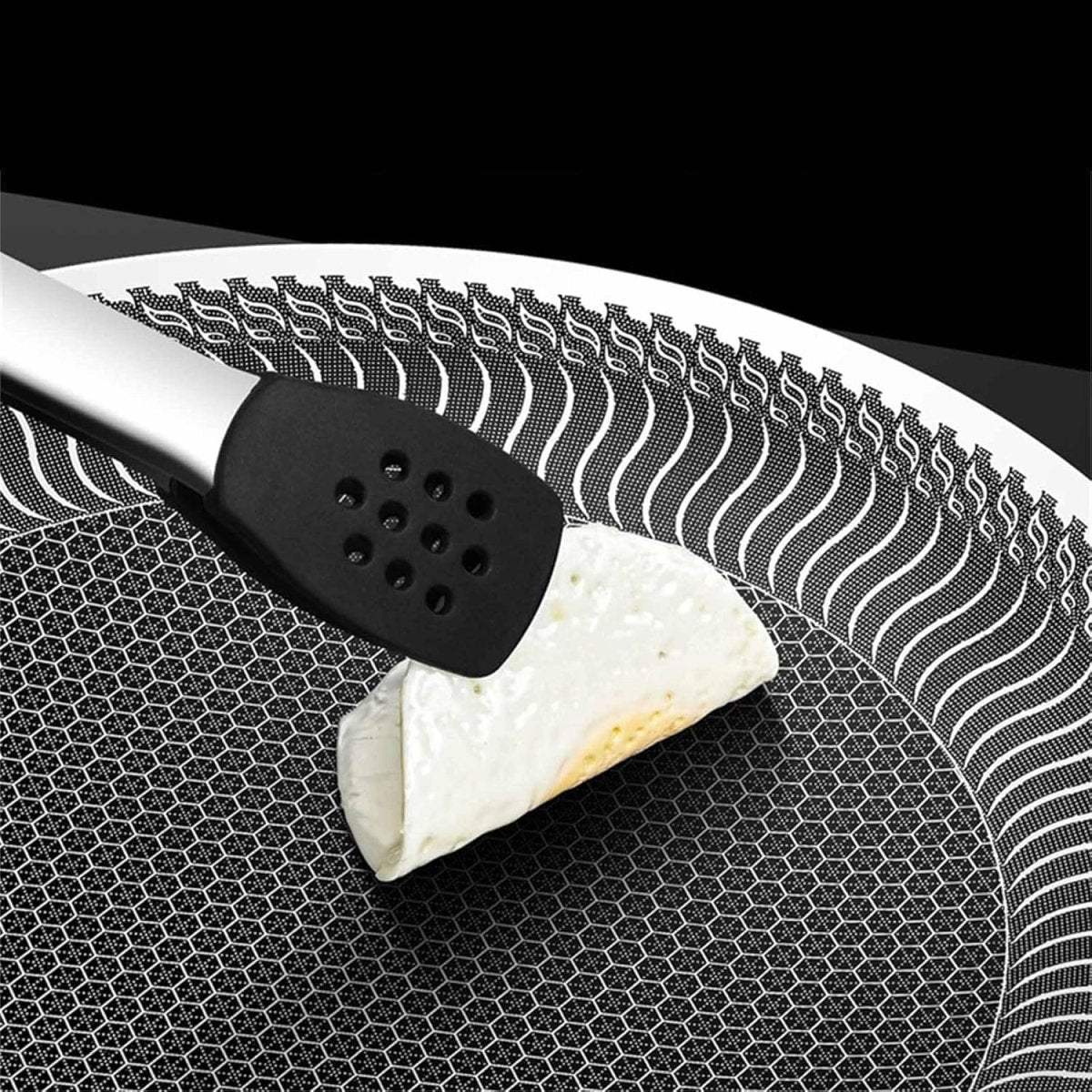 Foldable Handle Honeycomb Laser Coated Tawa – Non-Stick | 34cm, 36cm, 38cm | Pakistan