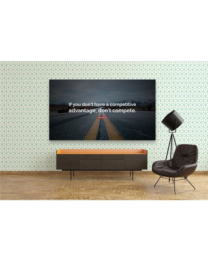 MQ203 - Inspirational Quotes - Digitally Printed Wooden Block Mounted