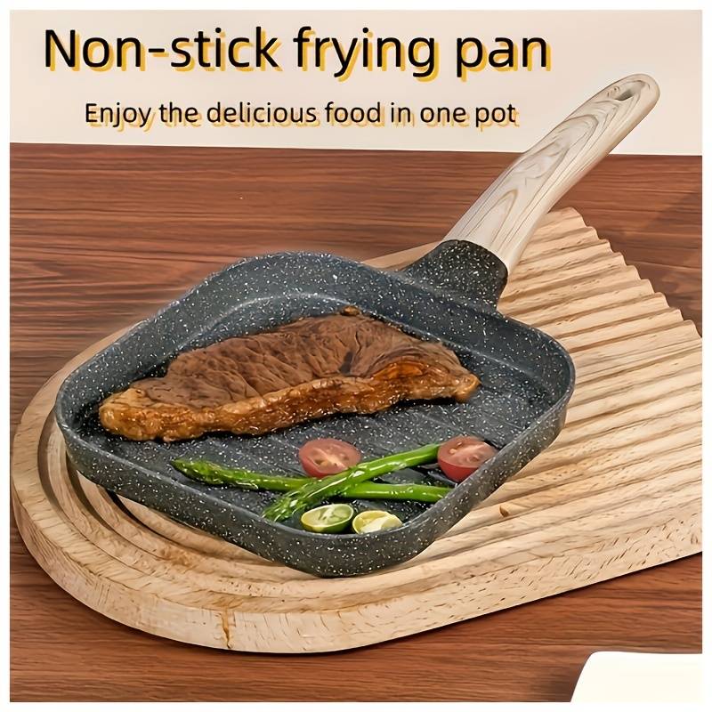 Non-Stick Egg Frying Pan with Wooden Handle
