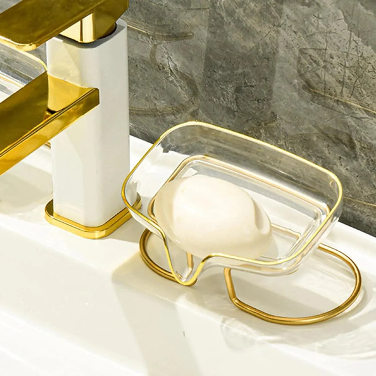 Not Punched Display Rack Luxury Soap Holder