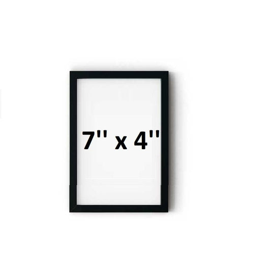 Pack of 2 - Photo Frames Collage Wall Hanging Wall Decor Set - Black