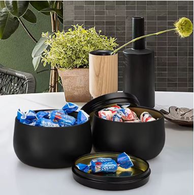 Pack of 6 - Multipurposed Empty Candle Tins