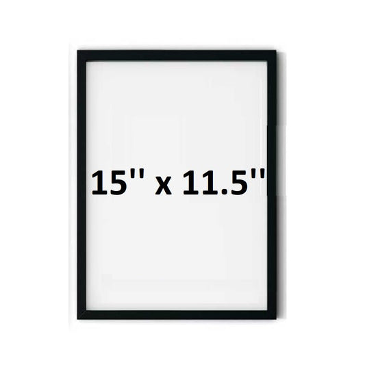 Photo Frame Collage Wall Hanging Wall Decor Photo Frame - Black