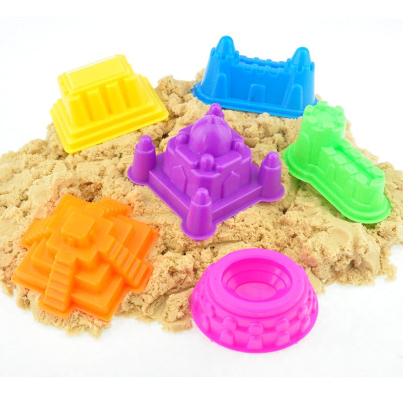 Portable Kinetic Sand Castle Molds