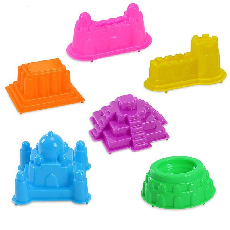 Portable Kinetic Sand Castle Molds