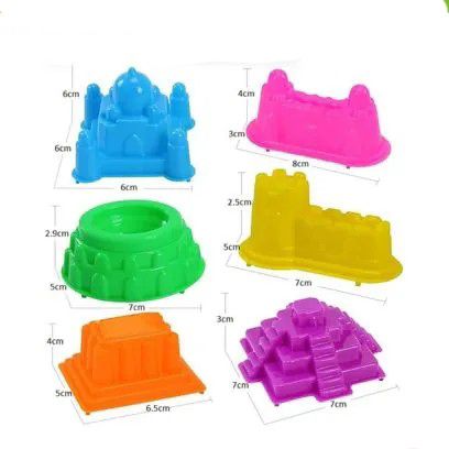 Portable Kinetic Sand Castle Molds