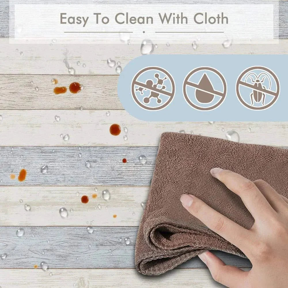 Self Adhesive Wood Grain Furniture Stickers Wallpaper - 45x200 cm