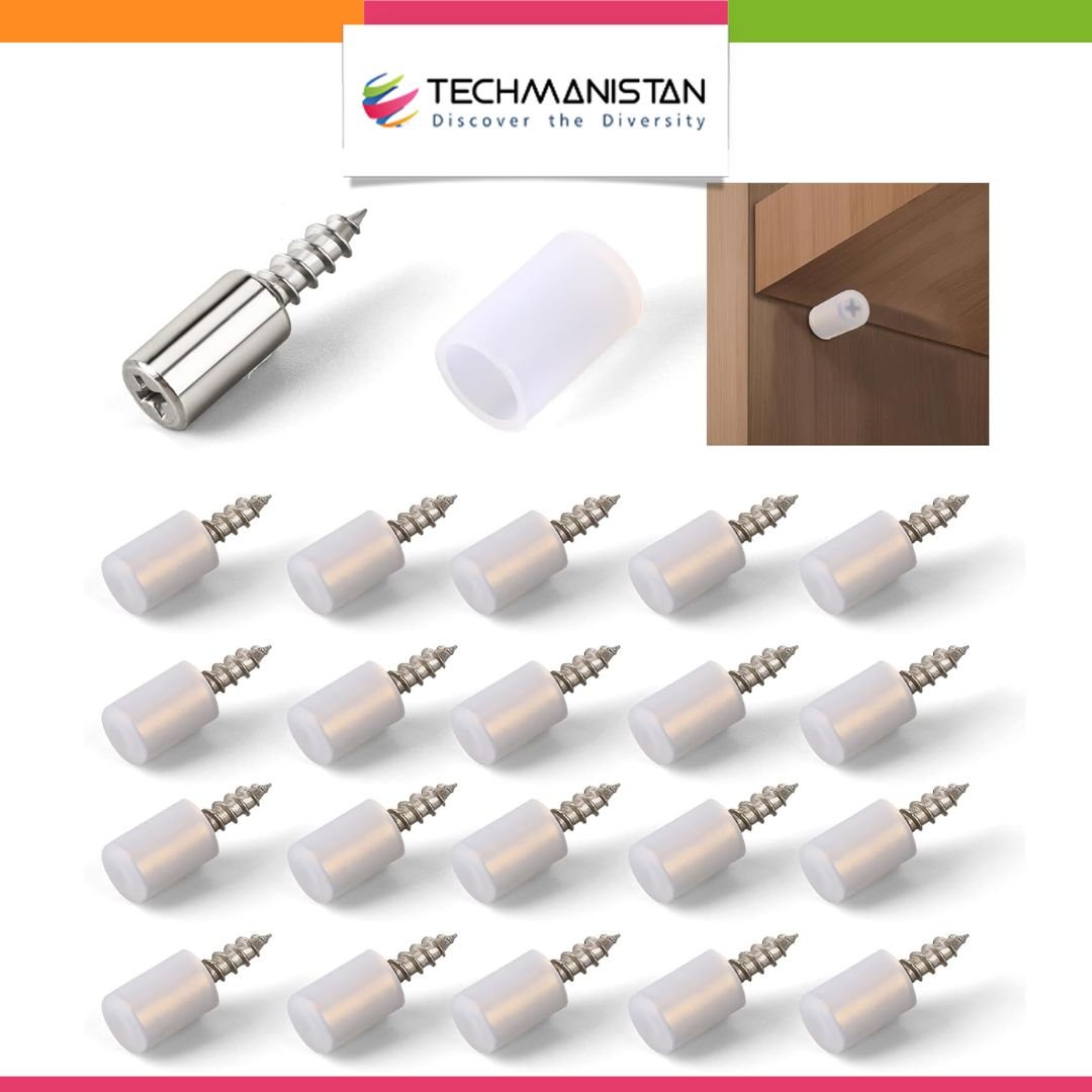 Shelf Pins with Anti-Slip Silicone Sleeve