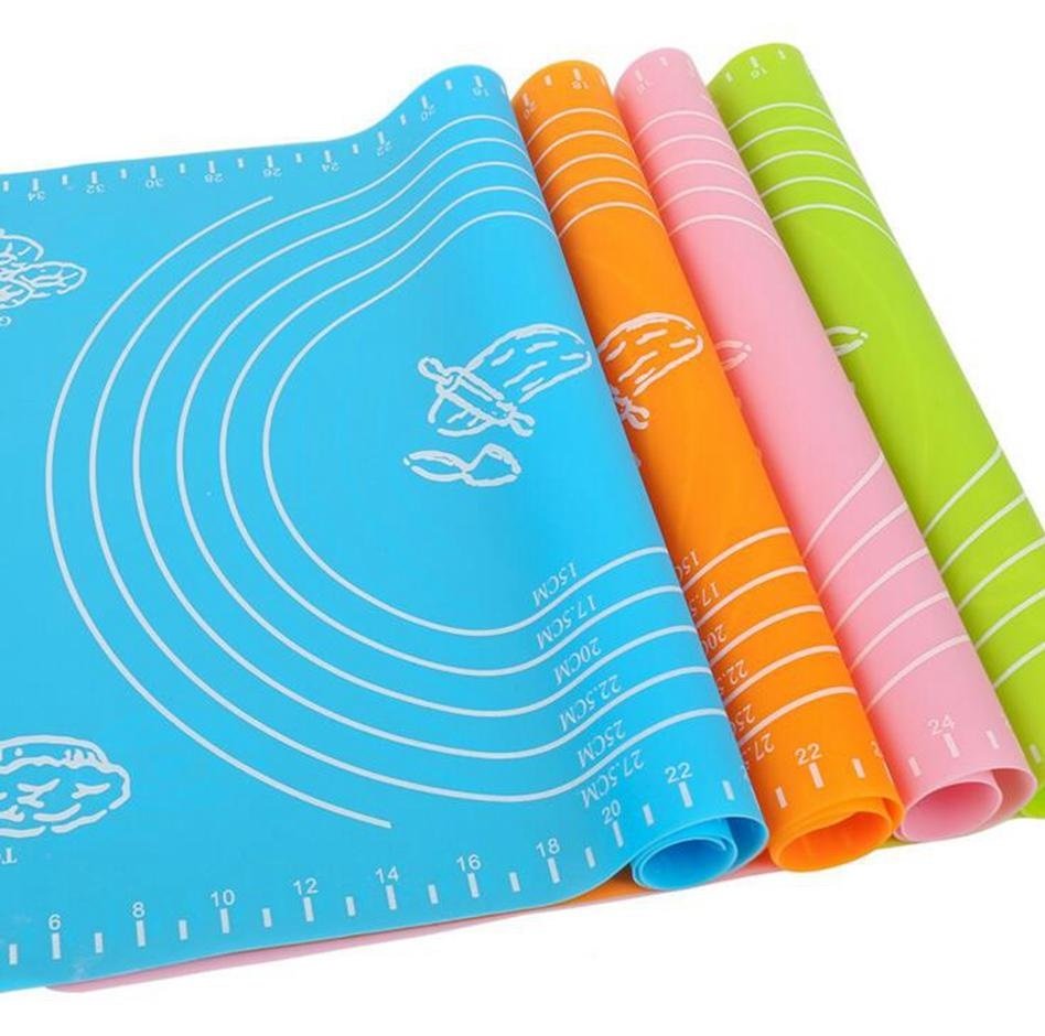 Silicone Rolling Pin + Silicone Baking Mat