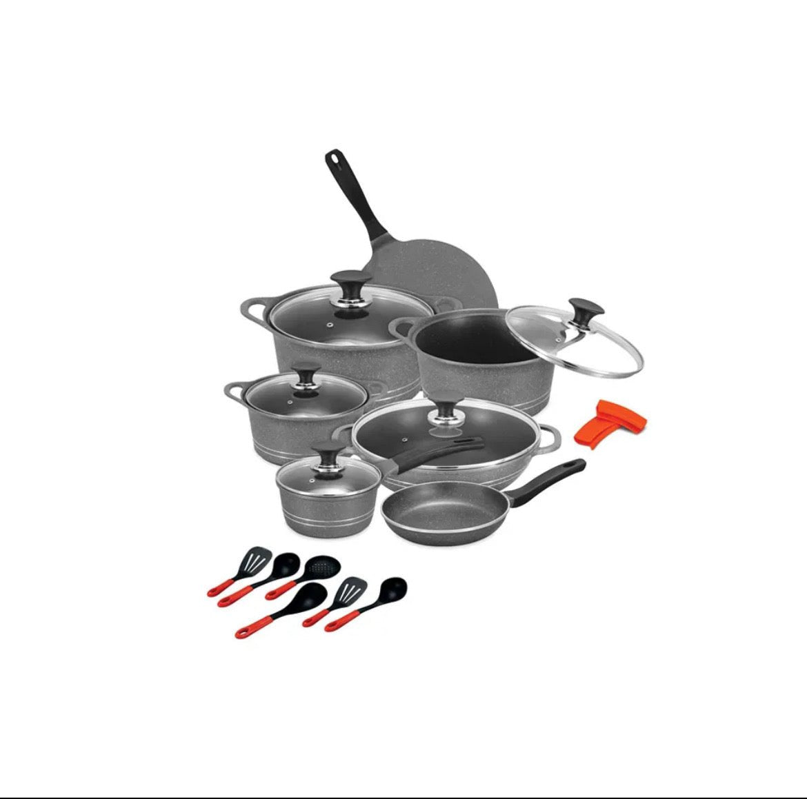 Sonex Marble Coated Cookware Gift Set