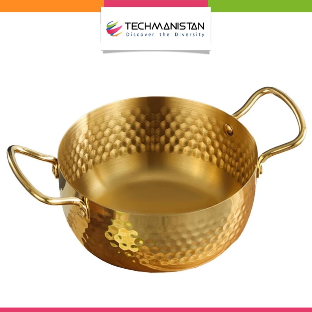 Stainless Steel Hammer Pattern Korean Pot