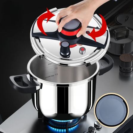 Pressure Cooker New Design – 304 Stainless Steel | 4L to 12L | Buy in Pakistan