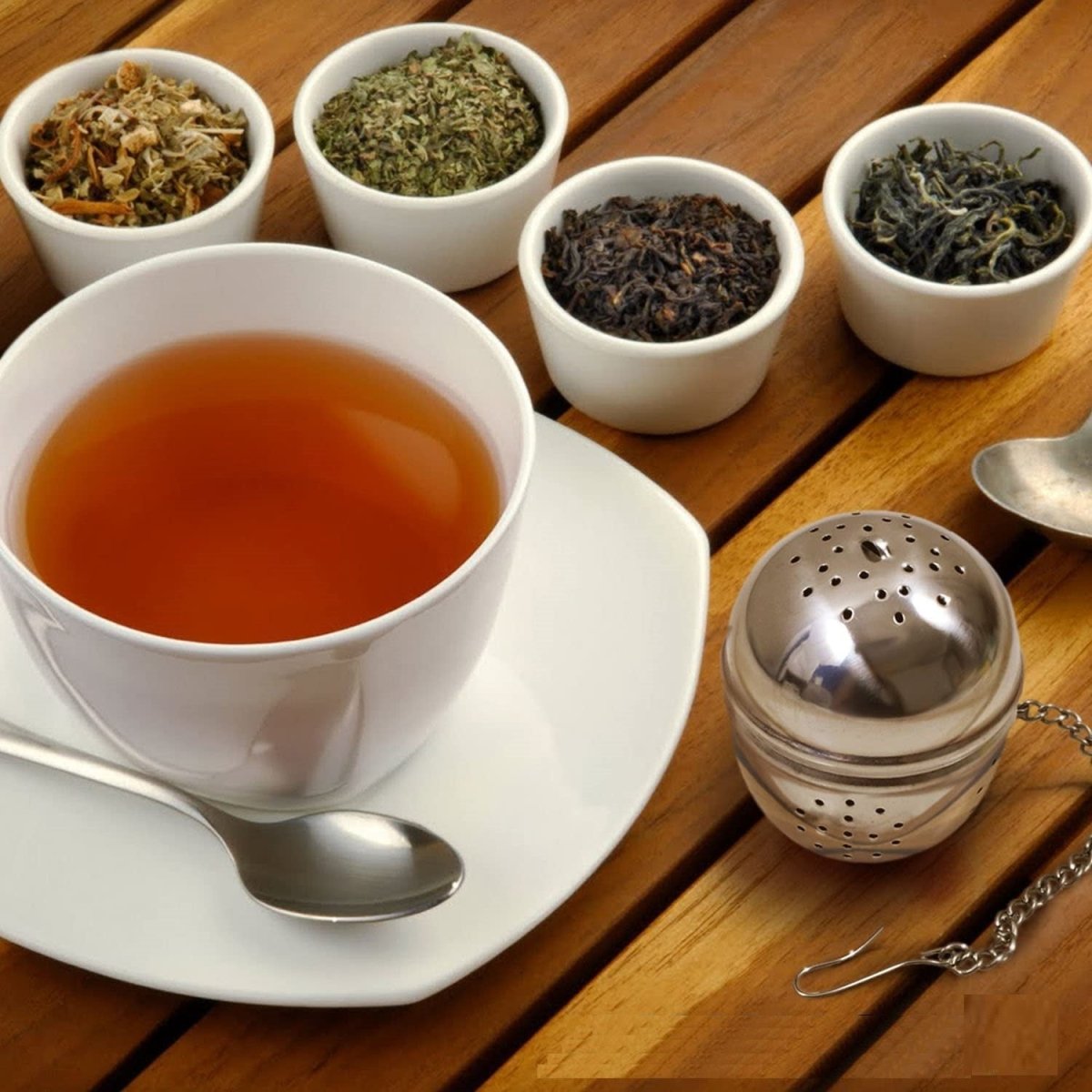 Stainless Steel Tea Infuser With Hanging Chain