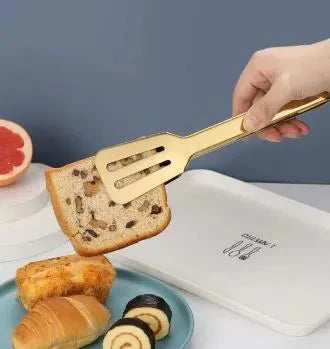 Stainless Steel Golden Tong