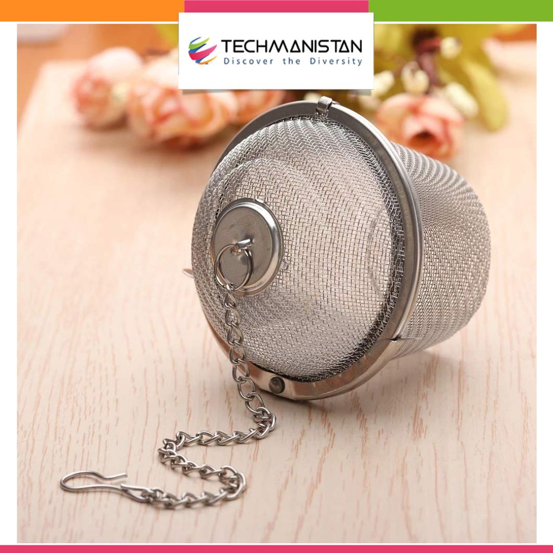Stainless Steel Twist Lock Mesh Tea Infuser