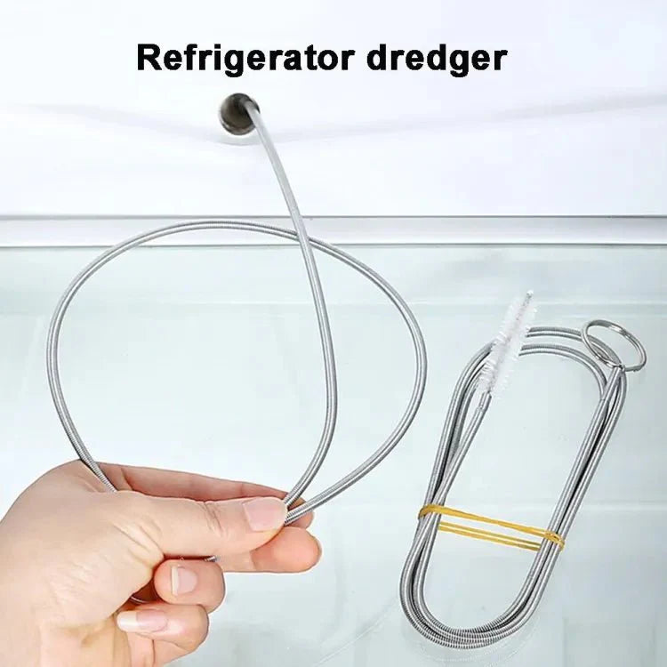 Techmanistan 1M Extra Long Flexible Tube Pipe Cleaner Brush Fridge Cleaning Tool