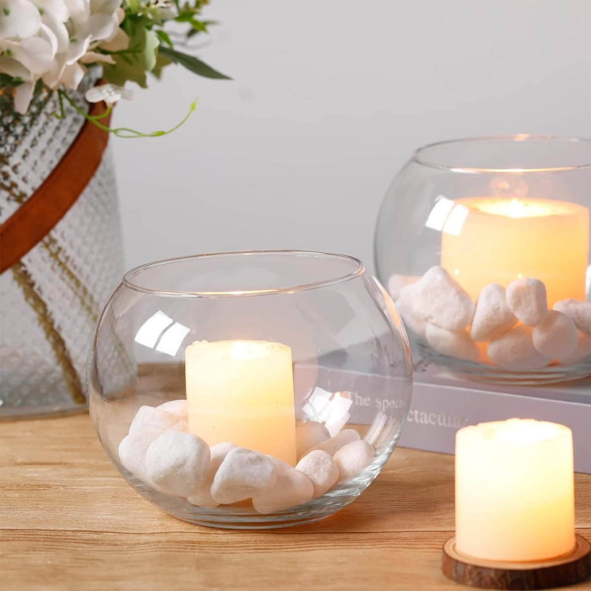 Transparent Decorative Fish Bowl