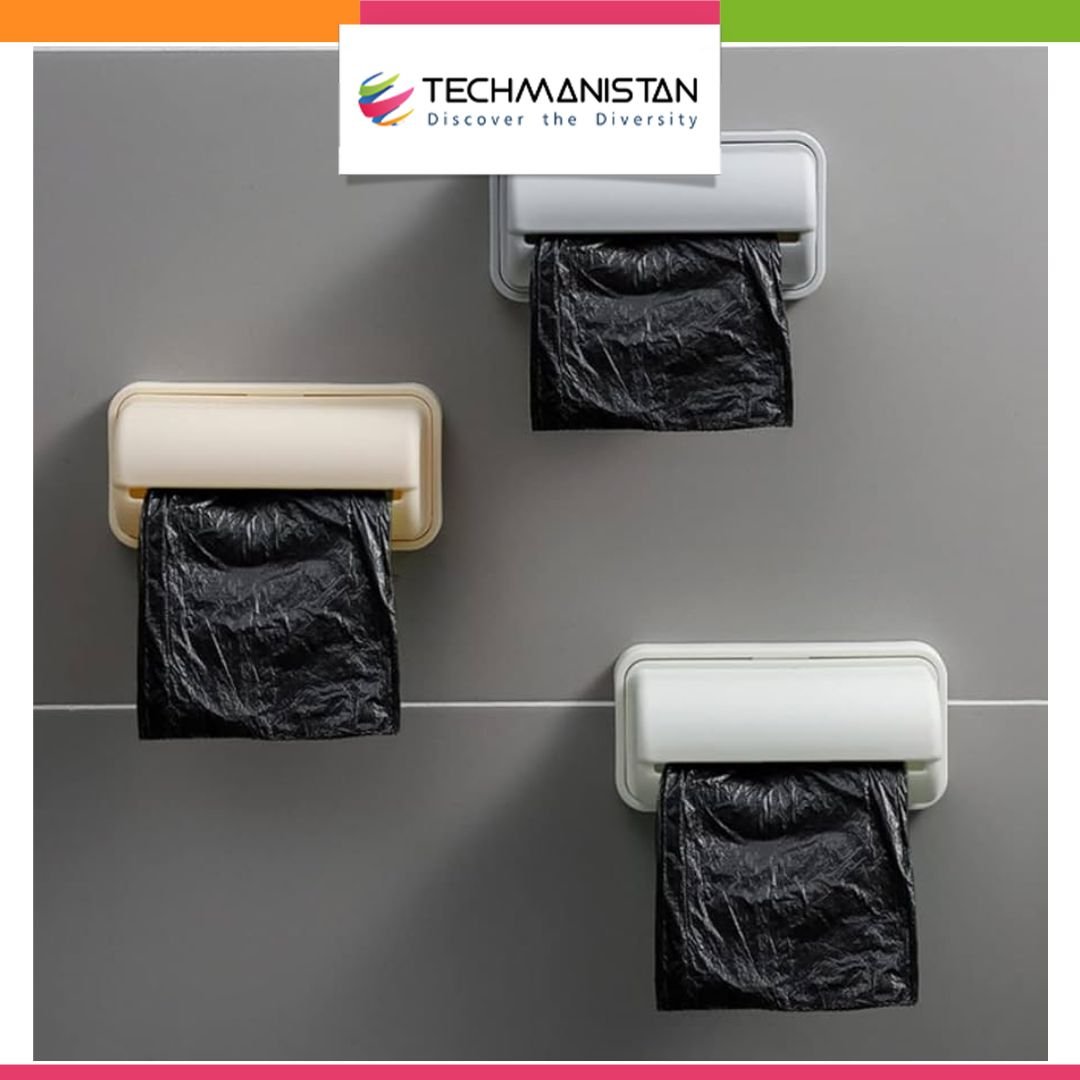 Trash Bags Dispenser Holder + Trash Bags