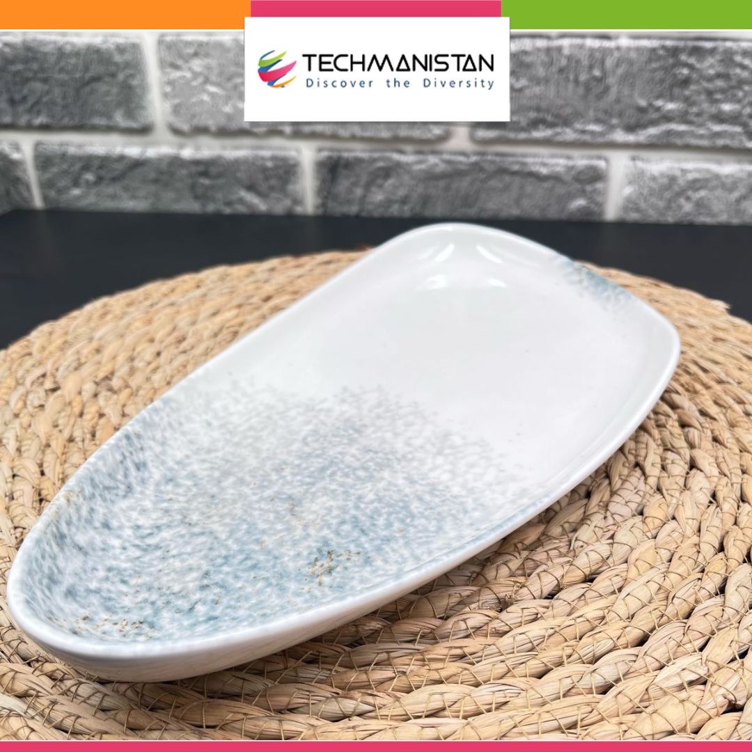 Triangle Ceramic Serving Plate